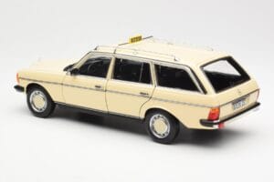 Mercedes 230T W123 T-Model Taksometrs Norev 1:18 183731 Metāls — attēls 7 no 8