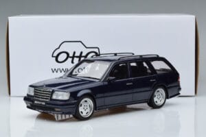 Mercedes E36 AMG S124 Zils Otto 1:18 OT753 Sveķi — attēls 6 no 6