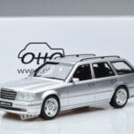 Mercedes E36 AMG S124 Sudrabs Otto 1:18 OT889 Sveķi - image 6 of 6
