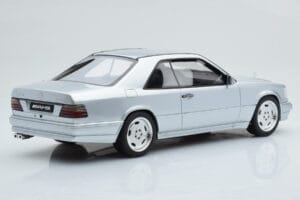 Mercedes E36 AMG C124 Coupe Sudrabs Otto 1:18 OT731 Sveķi — attēls 2 no 6