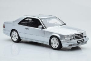 Mercedes E36 AMG C124 Coupe Sudrabs Otto 1:18 OT731 Sveķi — attēls 4 no 6