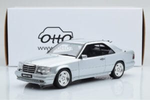Mercedes E36 AMG C124 Coupe Sudrabs Otto 1:18 OT731 Sveķi — attēls 6 no 6