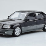Mercedes E60 AMG W124 Melns Otto 1:18