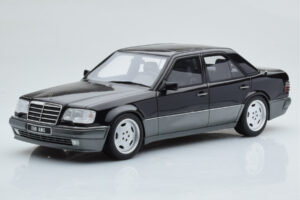 Mercedes E60 AMG W124 Melns Otto 1:18