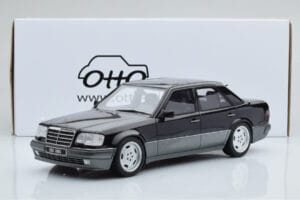 Mercedes E60 AMG W124 Melns Otto 1:18 OT131 Sveķi — attēls 6 no 6