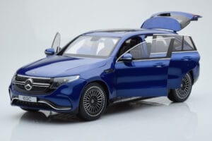 Mercedes EQC 400 Brilliant Zils NZG 1:18 B66963757 Metāls — attēls 2 no 8