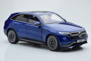 Mercedes EQC 400 Brilliant Zils NZG 1:18 B66963757 Metāls — attēls 6 no 8
