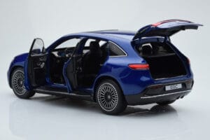 Mercedes EQC 400 Brilliant Zils NZG 1:18 B66963757 Metāls — attēls 7 no 8