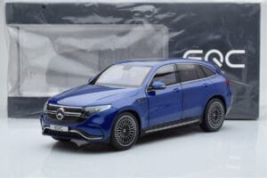 Mercedes EQC 400 Brilliant Zils NZG 1:18 B66963757 Metāls — attēls 8 no 8