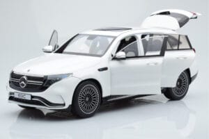 Mercedes EQC 400 Diamond Balts NZG 1:18 B66963756 Metāls — attēls 2 no 8