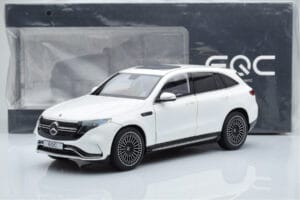Mercedes EQC 400 Diamond Balts NZG 1:18 B66963756 Metāls — attēls 8 no 8
