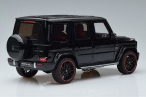 Mercedes AMG G63 W463 Melns Asia Edition GT Spirit 1:18 GT813 Sveķi — attēls 2 no 6