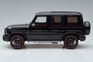 Mercedes AMG G63 W463 Melns Asia Edition GT Spirit 1:18 GT813 Sveķi — attēls 3 no 6