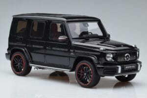 Mercedes AMG G63 W463 Melns Asia Edition GT Spirit 1:18 GT813 Sveķi — attēls 4 no 6