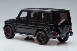Mercedes AMG G63 W463 Melns Asia Edition GT Spirit 1:18 GT813 Sveķi — attēls 5 no 6
