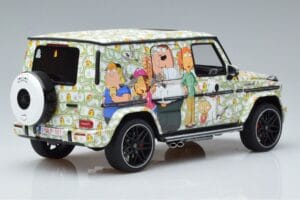 Mercedes AMG G63 W463 Family Guy GT Spirit 1:18 WTF001 Metāls — attēls 2 no 6