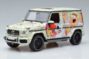 Mercedes AMG G63 W463 Family Guy GT Spirit 1:18 WTF001 Metāls