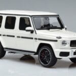 Mercedes AMG G63 W463 Balts GT Spirit 1:18 KJ038 Metāls - image 4 of 6