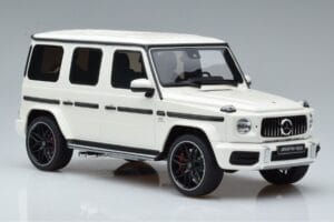 Mercedes AMG G63 W463 Balts GT Spirit 1:18 KJ038 Metāls — attēls 4 no 6