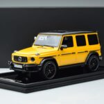 Mercedes AMG G63 W463 Dzeltens MotorHelix 1:18 MH018 Y Sveķi - image 7 of 7