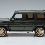 Mercedes G63 Brabus 700 Widestar W463 Zaļš GT Spirit 1:18 GT274 Sveķi - image 3 of 6
