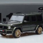 Mercedes G63 Brabus 700 Widestar W463 Zaļš GT Spirit 1:18 GT274 Sveķi - image 6 of 6