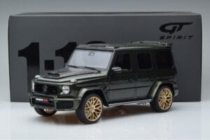 Mercedes G63 Brabus 700 Widestar W463 Zaļš GT Spirit 1:18 GT274 Sveķi — attēls 6 no 6