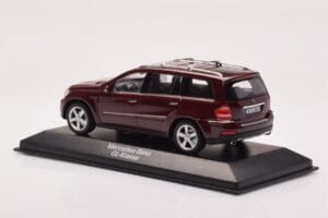 Mercedes GL X164 Karneols Sarkans Minichamps 1:43 B66962226 Metāls — attēls 3 no 4