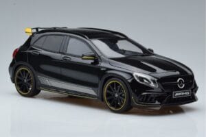 Mercedes AMG GLA45 X156 Dzeltens Night Edition GT Spirit 1:18 B66960469 Sveķi — attēls 4 no 6