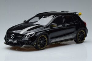 Mercedes AMG GLA45 X156 Dzeltens Night Edition GT Spirit 1:18 B66960469 Sveķi