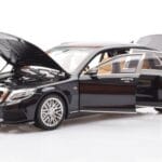 Mercedes Maybach S-Class W222 Brabus 900 Obsidian Melns Almost Real 1:18 860102 - image 2 of 8