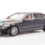 Mercedes Maybach S-Class W222 Brabus 900 Obsidian Melns Almost Real 1:18 860102