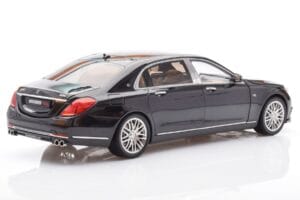 Mercedes Maybach S-Class W222 Brabus 900 Obsidian Melns Almost Real 1:18 860102 Metāls — attēls 3 no 8