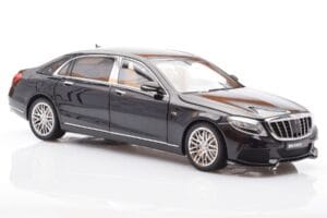 Mercedes Maybach S-Class W222 Brabus 900 Obsidian Melns Almost Real 1:18 860102 Metāls — attēls 6 no 8