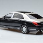 Mercedes Maybach S600 W222 Melns Sudrabs GT Spirit 1:18 GT237 Sveķi - image 5 of 6