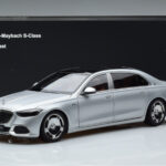 Mercedes Maybach S600 W222 V12 Biturbo Hightech Sudrabs Almost Real 1:18 - image 12 of 12