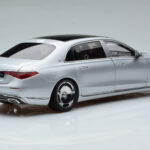 Mercedes Maybach S600 W222 V12 Biturbo Hightech Sudrabs Almost Real 1:18 - image 3 of 12