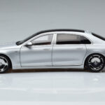 Mercedes Maybach S600 W222 V12 Biturbo Hightech Sudrabs Almost Real 1:18 - image 5 of 12