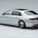 Mercedes Maybach S600 W222 V12 Biturbo Hightech Sudrabs Almost Real 1:18 - image 7 of 12