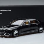 Mercedes Maybach S600 W222 V12 Biturbo Obsidian Melns Almost Real 1:18 - image 11 of 11