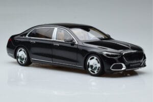 Mercedes Maybach S600 W222 V12 Biturbo Obsidian Melns Almost Real 1:18 820115 Metāls — attēls 6 no 11
