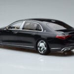 Mercedes Maybach S600 W222 V12 Biturbo Obsidian Melns Almost Real 1:18 - image 7 of 11