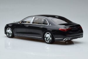 Mercedes Maybach S600 W222 V12 Biturbo Obsidian Melns Almost Real 1:18 820115 Metāls — attēls 7 no 11