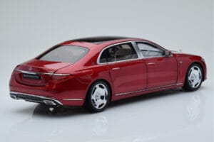 Mercedes Maybach S600 W222 V12 Biturbo Patagonia Sarkans Almost Real 1:18 820119 Metāls — attēls 3 no 10