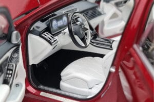 Mercedes Maybach S600 W222 V12 Biturbo Patagonia Sarkans Almost Real 1:18 820119 Metāls — attēls 8 no 10