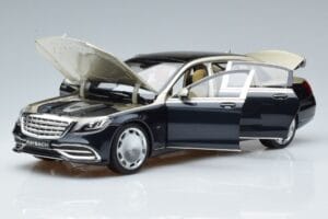 Mercedes Maybach S650 X222 Sudraba Zils Norev 1:18 B66960615 Metāls — attēls 2 no 7