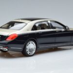 Mercedes Maybach S650 X222 Sudraba Zils Norev 1:18 B66960615 Metāls - image 3 of 7