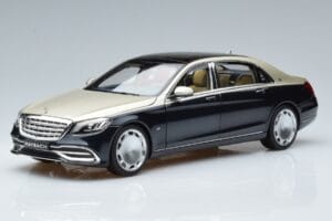 Mercedes Maybach S650 X222 Sudraba Zils Norev 1:18 B66960615 Metāls
