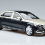 Mercedes Maybach S650 X222 Sudraba Zils Norev 1:18 B66960615 Metāls - image 5 of 7