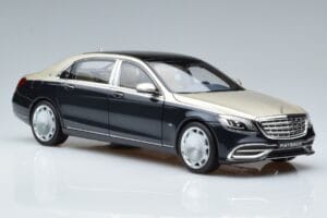 Mercedes Maybach S650 X222 Sudraba Zils Norev 1:18 B66960615 Metāls — attēls 5 no 7
